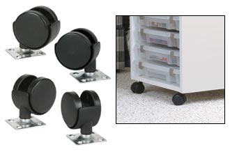 6856SW Super Satchel Cube Casters