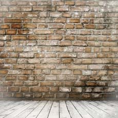 Asuka Studio Brick Wall & Frames Ornate