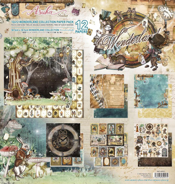 Auska Studio Wonderland 12x12 Collection Pack