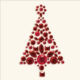 BasicGrey Bling It Tree Ruby