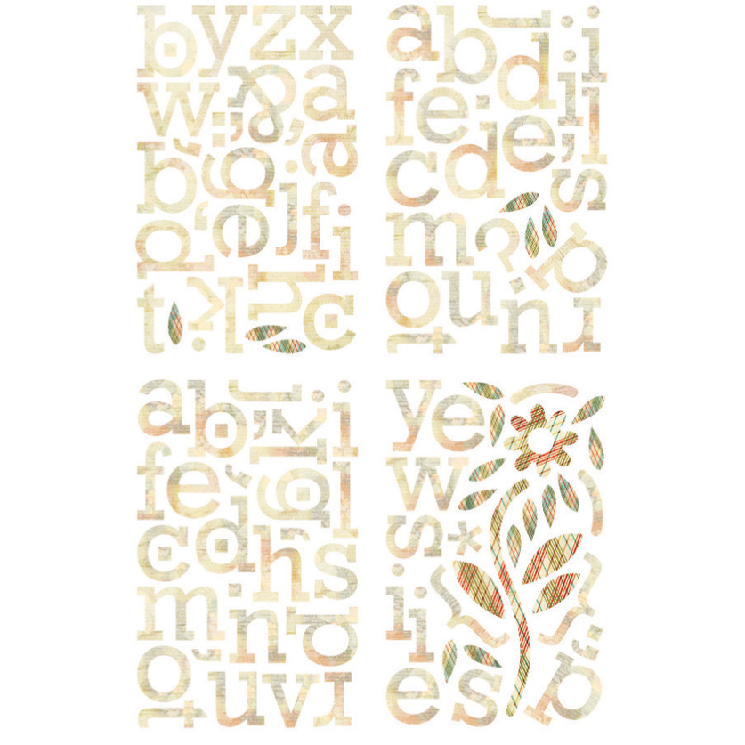 BasicGrey Jovial Chip Sticker Alphas