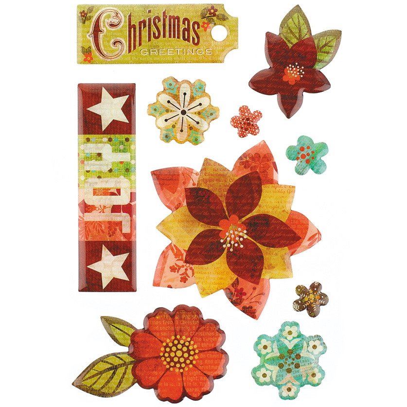 BasicGrey Jovial Epoxy Stickers