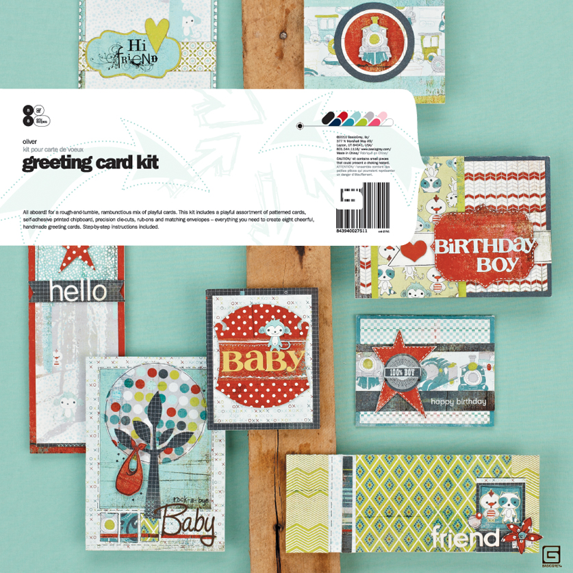 BasicGrey Oliver Card Kit