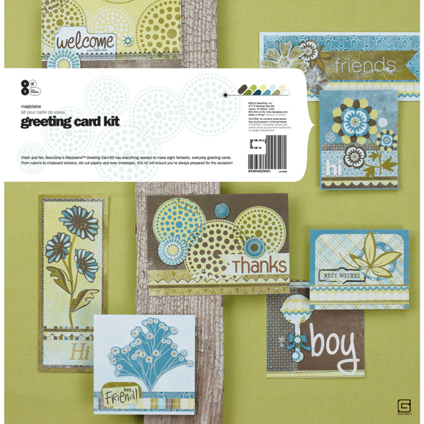 BasicGrey Marjolaine Card Kit