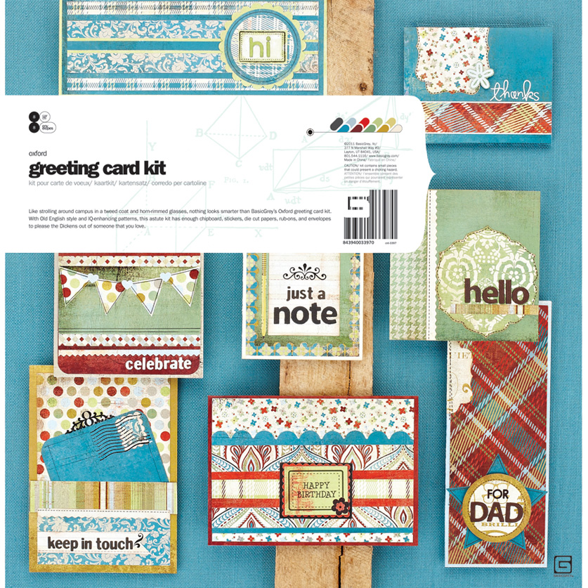 BasicGrey Oxford Card Kit