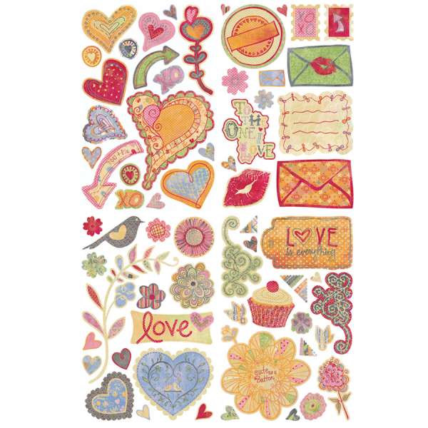 BasicGrey Sugar Rush Chip Sticker Shapes