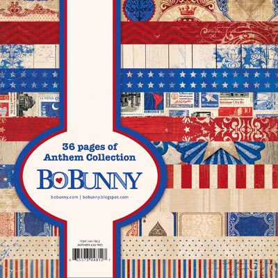 Bo Bunny Anthem 6x6 Paper Pad