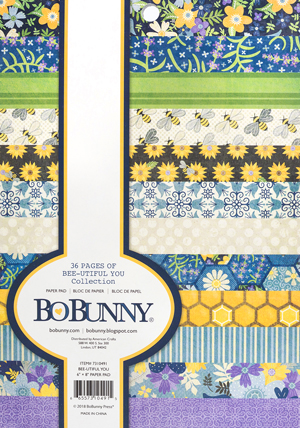 Bo Bunny Bee-utiful You 6x8 Paper Pad