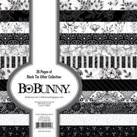 Bo Bunny Black Tie Affair 6x6 paper Pad