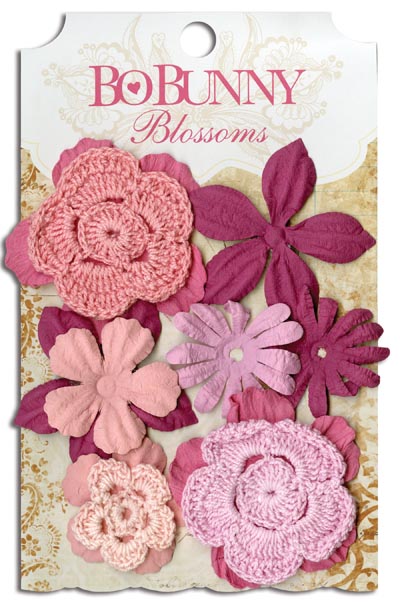 Bo Bunny Blossoms Blush Bouquet