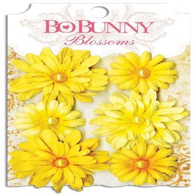 Bo Bunny Blossoms Buttercup Daisy