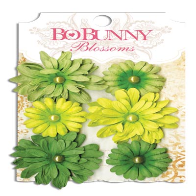 Bo Bunny Blossoms Clover Daisy
