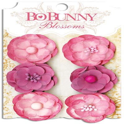 Bo Bunny Blossoms Blush Pansy