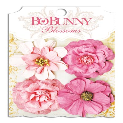 Bo Bunny Blossoms Blush Zinnia