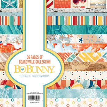 Bo Bunny Boardwalk 6x6 Paper Pad
