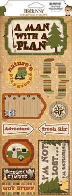 Bo Bunny Camp-A-Lot Nature's Playground CS sticker