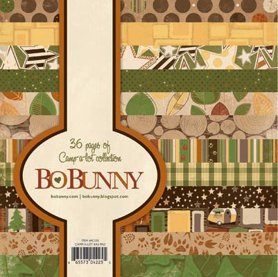 Bo Bunny Camp-A-Lot 6x6 Paper Pad