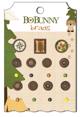 Bo Bunny Camp-A-Lot Brads
