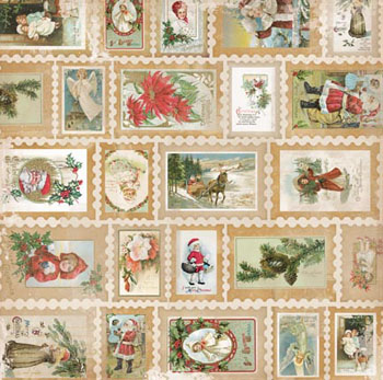 Bo Bunny Christmas Collage Stamps