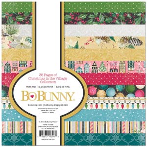 Bo Bunny Christmas In The Village 6x6 Paper Pad