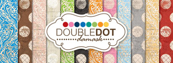 Bo Bunny Double Dot Damask banner