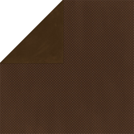 Bo Bunny Double Dot Cardstock Coffee