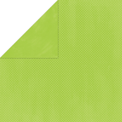 Bo Bunny Double Dot Cardstock Kiwi