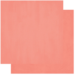 Bo Bunny Double Dot Papers Coral