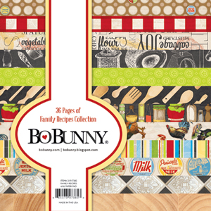 Bo Bunny Family Recipes 6x6 Paper Pad