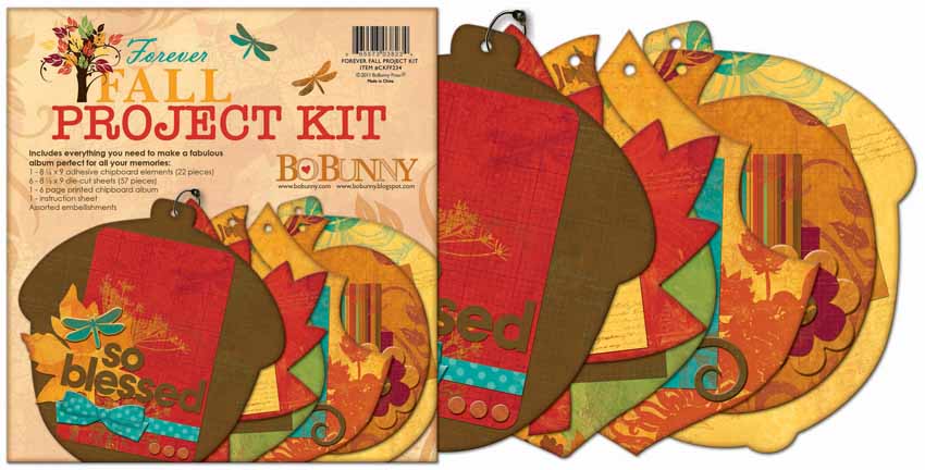 Bo Bunny Forever Fall Project Kit
