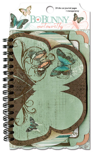 Bo Bunny Gabrielle Noteworthy Journal Pages