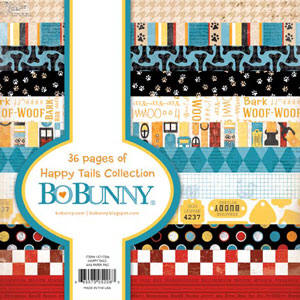 Bo Bunny Happy Tails 6x6 Paper Pad