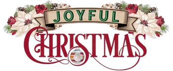 Bo Bunny Joyful Christmas logo