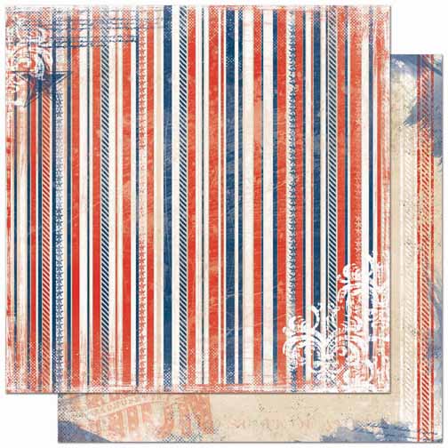 Bo Bunny Liberty Stripe