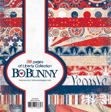 Bo Bunny Liberty 6" Paper Pad