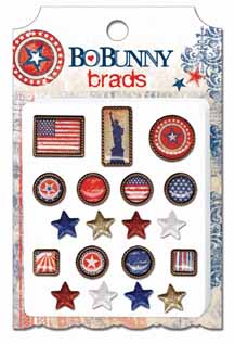 Bo Bunny Liberty Brads