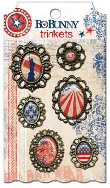 Bo Bunny Liberty Trinkets