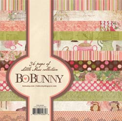 Bo Bunny Little Miss 6x6 Paper Pad