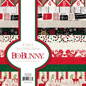 Bo Bunny Merry & Bright 6x6 Paper Pad