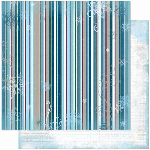 Bo Bunny Midnight Frost Stripe