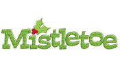 Bo Bunny Mistletoe logo