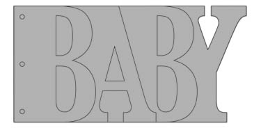 Bo Bunny My Word Album BABY