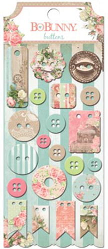 Bo Bunny Soiree Buttons