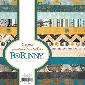 Bo Bunny Somewhere In Time 6x6 Paper Pad