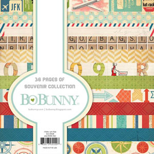 Bo Bunny Souvenir 6x6 Paper Pad