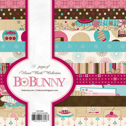 Bo Bunny Sweet Tooth 6x6 Paper Pa