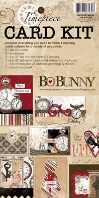 Bo Bunny Timepiece Card Kit