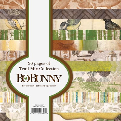 Bo Bunny Trail Mix 6x6 Paper Pad