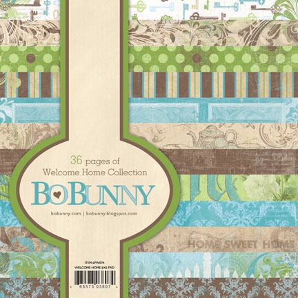 Bo Bunny Welcome Home 6x6 Paper Pad