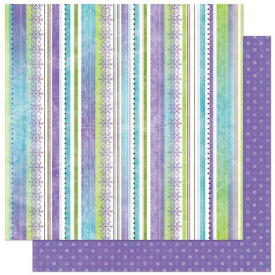 Bo Bunny Winter Joy Stripe